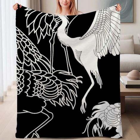 Couverture de lit en polaire, couverture de luxe douce en microfibre printemps-été, décoration de salon, cadeau idéal pour femmes hommes, 6080 pouces (1/4)