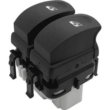 Interrupteur de vitre avant gauche conducteur pour Renault Clio III – Référence 8200214943 – Compatible d’origine