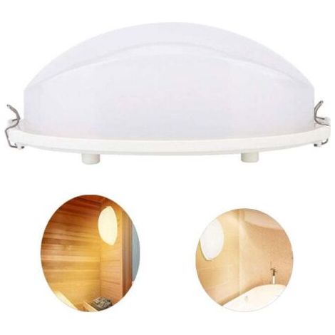 Éclairage de Sauna, Lampe antidéflagrante pour Sauna, Lampe antibrouillard pour hammam pour Lampes de Salle de Bain, saunas