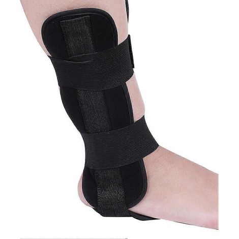 Orthèse respirante pour pied tombant, attelle de cheville, soutien et protection contre les entorses, L( ) (1/5)