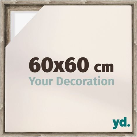 Your Decoration - Cadre flottant  - Chene Sonoma - Cadre en caisse américaine pour toile sur chassis - MDF - Lyon (1/5)