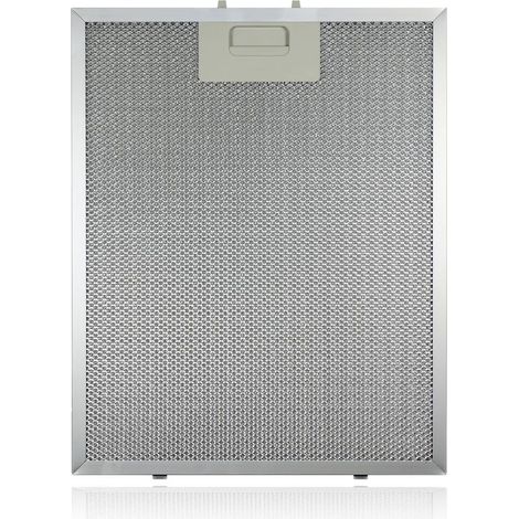 Filtre à graisse métallique universel pour hotte aspirante (argent, 320 x 260 mm) (1/5)