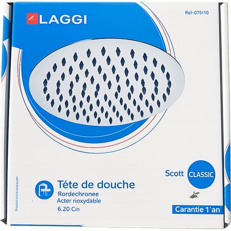 Tête de douche LAGGI SCOTT CLASSIC