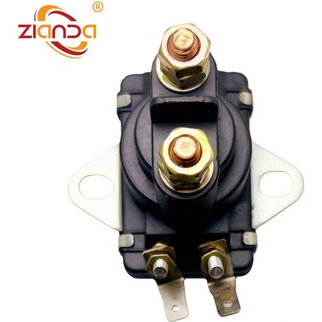 Relais de moteur hors-bord 12V/24V adapté aux relais marins 89-96158T, large adaptabilité de tension, résistant à l'humidité et aux embruns salés. (1/5)
