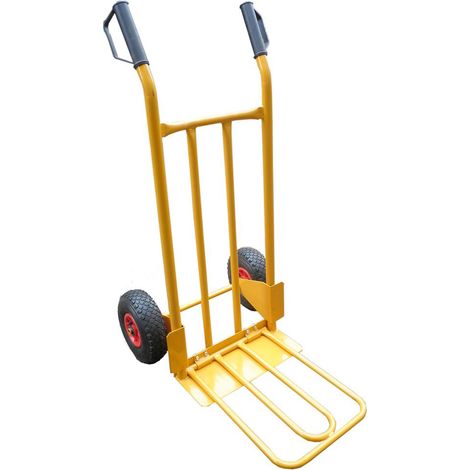 Carrello Trasporto Grandi Volumi Max 300Kg in Acciaio Ranieri Sturdy Arancio