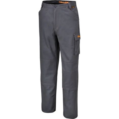 Pantalon de travail en coton beta 7930p gris - L