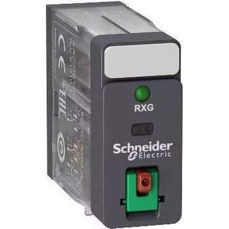 Zelio Relay RXG - relais interface - embrochab - test - DEL - 2OF - 5A - 24VAC
