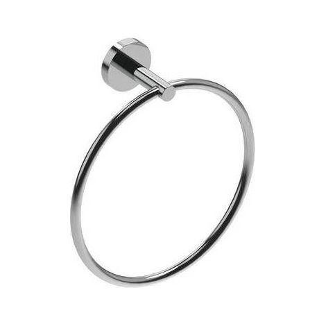 PORTA ASCIUGAMANI AD ANELLO MOD. CLASS Misura: Nero cm 21 x h.23 x 7
