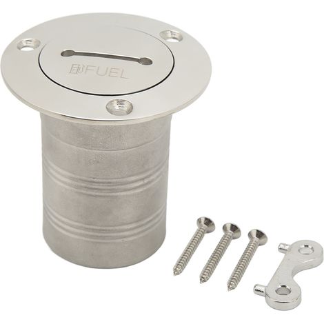 Port de Remplissage Marine 316 Inoxydable 50mm pour Réservoirs de Carburant Bateaux Yachts (1/5)