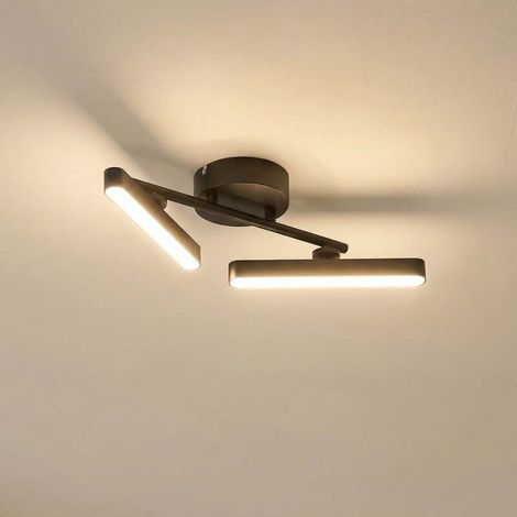 [GEBRAUCHT] B-Ware Lindby Deckenleuchte Lichtleiste LED Lampe Eldrin Schwarz Wohnzimmer Esszimmer (1/2)