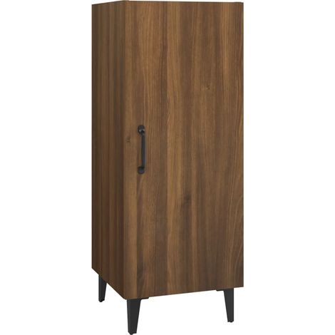 vidaXL Buffet Eiche braun 34,5x34x90 cm Holzwerkstoff