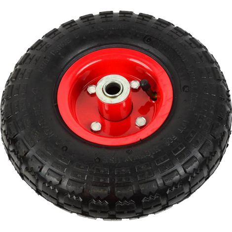 Ruota di scorta, ruota per carrello 3.50-4/2PR, ruota pneumatica, ruota per carriola
