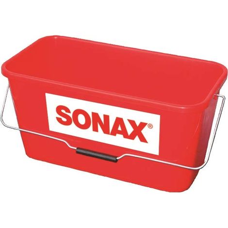 SONAX Secchio con capacità di 12 litri (1 pezzo) ottimo alleato per il lavaggio manuale dell'auto. Multiuso, sia a casa che in auto Art. N. 04958000 (1/3)