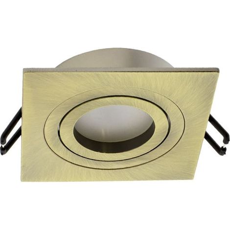 Anello da incasso quadrato basculante HELIUM oro antico CR 03-061-00-006 (1/5)