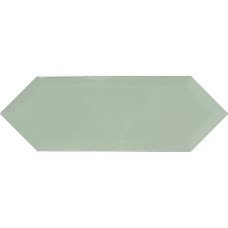 Carrelage hexagonal Plato vert Brillant 10x30 cm (1/2)