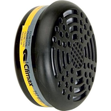 Filtre Climax 757 b1e1 gaz/vapeur pour masque 820