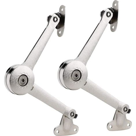 Supporto per coperchio incernierato con coperchio ribaltabile, scaffale da cucina 40 libbre/2 pezzi