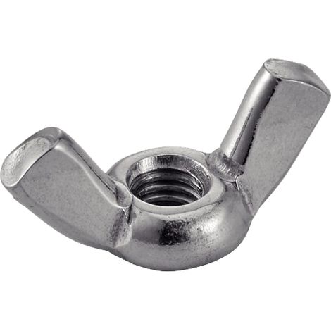 Ecrou à oreilles inox - Qualite Inox: A4 - Diamètre: 10