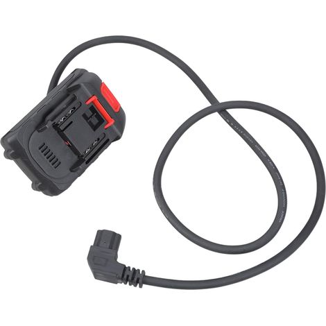 Câble de connexion d'alimentation flexible 21 V pour une utilisation prolongée dans les travaux de rénovation de bâtiments et de jardinage pour câble d'outils électriques (1/4)