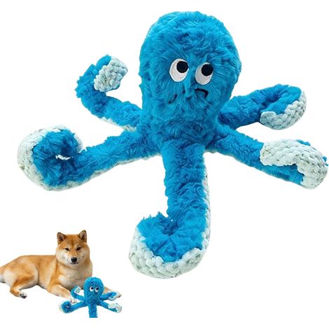 Squeaky Dog Toys,Octopus Teething Game for Puppy,Octopus Squeaky (1/5)