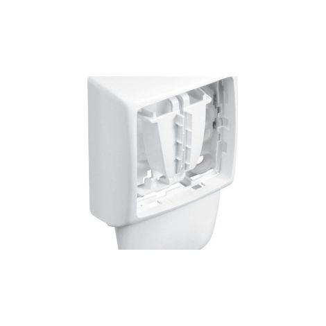 Legrand – Cadre simple pour moulure Keva blanc 20x10mm – Montage standard – Plastique sans halogène – Pour espaces confinés