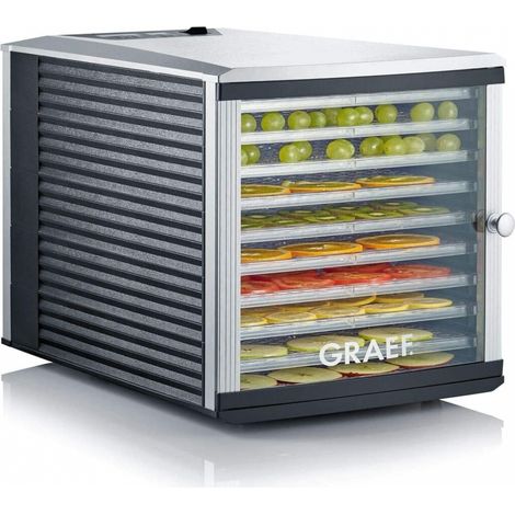 Lebensmitteltrockner Graef da 510 630 W 10 Tabletts