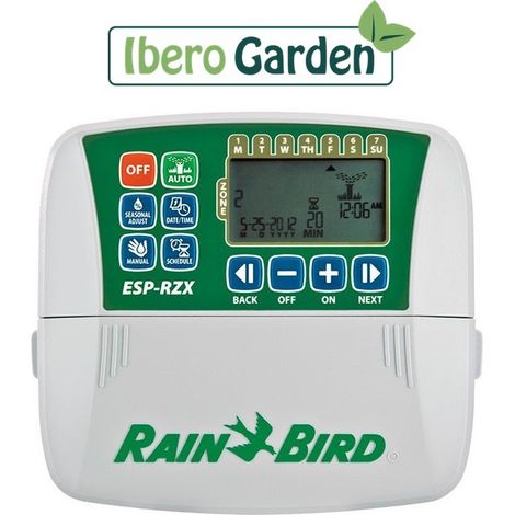 Programador De Riego Rainbird 8 Estaciones ( Interior )