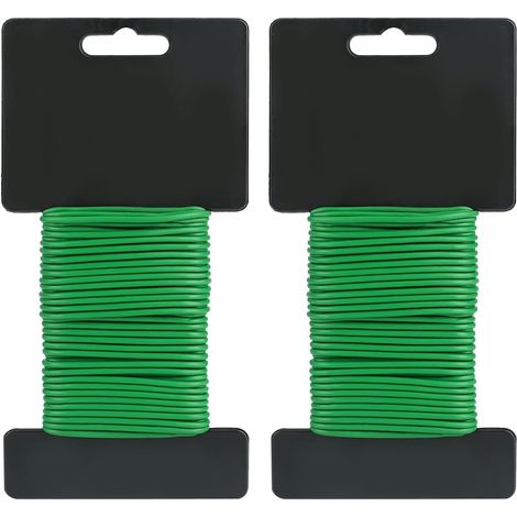 Set mit 2 Bindeschnüren für Gartenpflanzen und Sträucher, ZQKLA