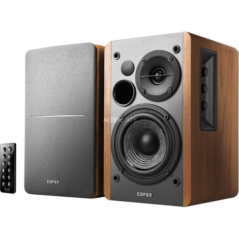 Enceintes bluetooth Edifier R1280DB Bois vendues par paire (1/3)