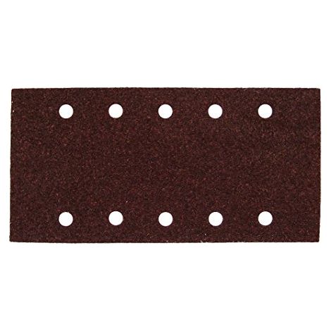 FOGLI DI CARTA ABRASIVA VELCRO MAKITA 100X240mm GRANA 60, 10 PEZZI - P-42874