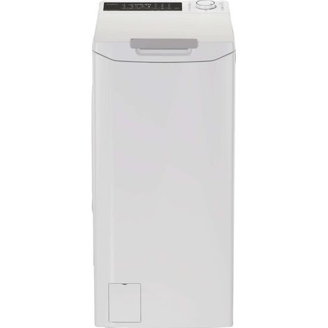 Candy ProWash 500, Lavatrice Carica dall'alto 7 KG, 10% più efficente della classe A, 1200 giri, Bianco, Inverter, Wi-Fi, Smart Wash, TCAS 276TM6-S