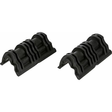 Set 2 gomme ricambio per sistema di fissaggio universale