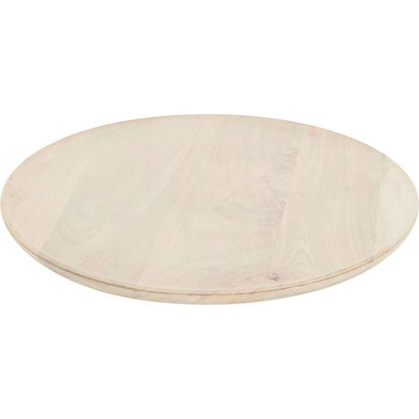 Plato llano beige D37xH1,5cm - Atmosphera créateur d'intérieur