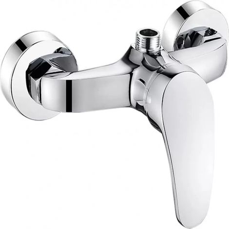 1 Mitigeur thermostatique,alliage de zinc,résistant à la rouille,2 entrées,eau chaude et froide,salle de bain et jardin (1/5)