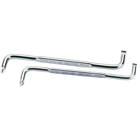 Draper 13948 - Set di 2 cacciaviti angolati, a fessura e a croce Pozidriv