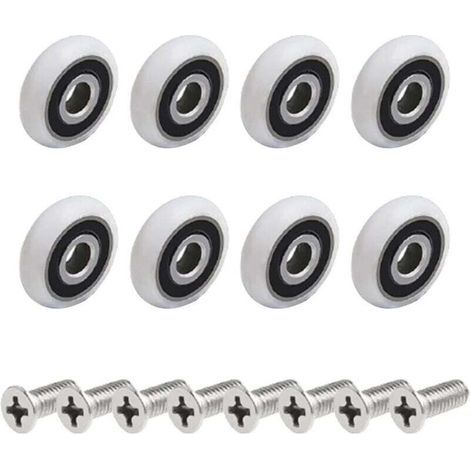 Ulisem8 Duschtürrollen (M5 25 mm Schrauben) (1/4)