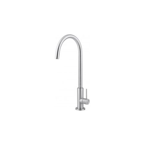 Miscelatore ACQUAMIX 9242 con canna girevole ACCIAIO INOX (1/4)