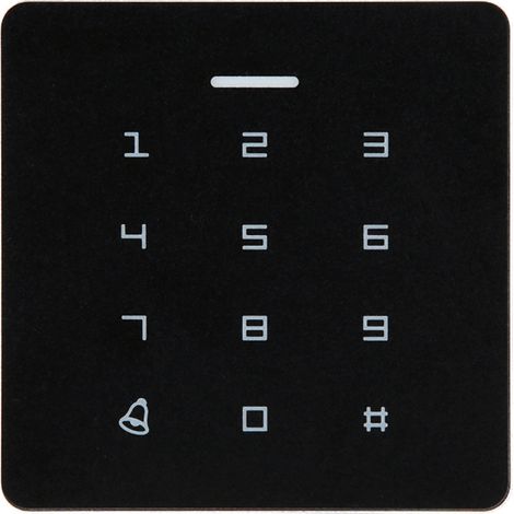 Lecteur de carte RFID à mot de passe, contrôle d'accès de porte, contrôleur sans contact, clavier, carte d'identification du système