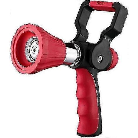 high pressure nozzle firefighter heavy duty metal garden hose (1/5)