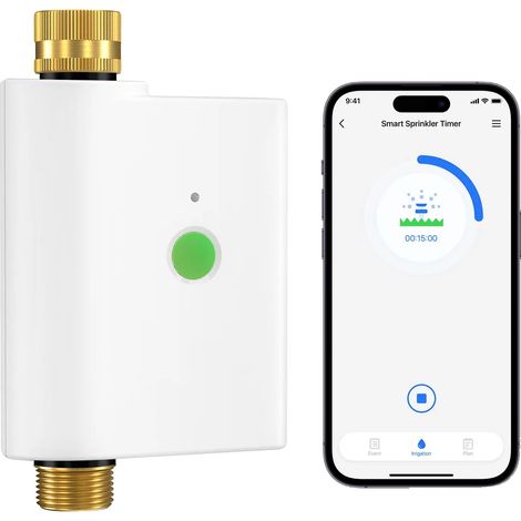 Intelligenter Bewässerungs-Timer, App-Steuerung, Wetterautomatisierung, Nur Sprinkler-Timer (1/2)