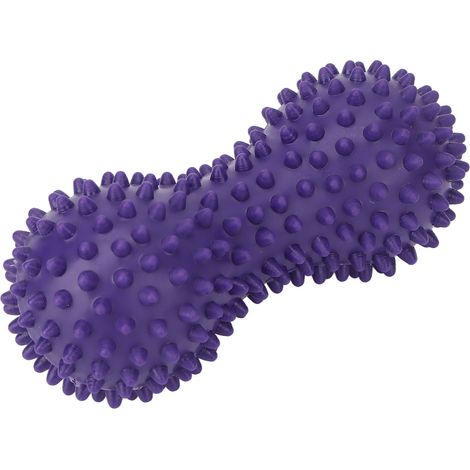 Balle de massage de yoga pour massage des tissus profonds, balle de massage cacahuète de yoga, balle de massage à picots (1/5)