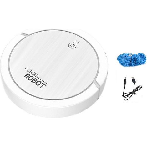 Robot aspirateur intelligent, machine de lavage humide et sèche, robot de lavage rechargeable, nettoyeur de sols, robot aspirateur domestique B (1/5)