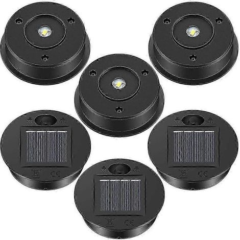 Têtes de lampe solaire de rechange 7 lumens, 6 pièces - panneaux LED pour lanterne (1/5)