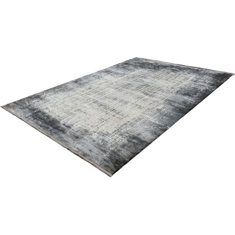 Teppich 150x80cm, Design E109E in Silberfarben - Komfort und Eleganz für Ihr Interieur