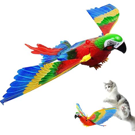 Jouet pour chat oiseau interactif avec son et lumière simulation d oiseau pour divertir et stimuler votre félin (1/5)