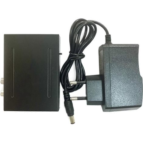 Répartiteur/distributeur audio haute définition pour téléviseurs / sortie analogique optique / 4K 60 Hz / alimentation standard européenne / compatible avec les systèmes audio des moniteurs TV / multi (1/5)