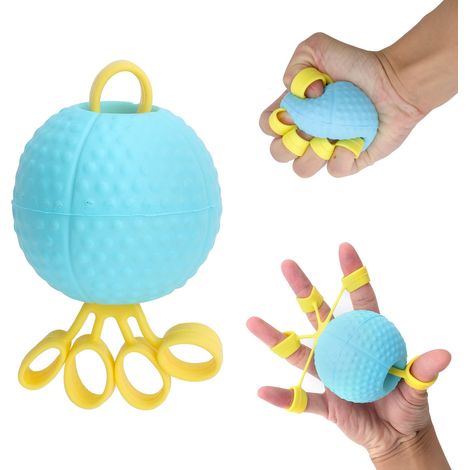 Grip Strength Trainer Ball, Hand Trainer Ball for Strength Strengthening Fingers, for Home, Work, Restoration (1/5)