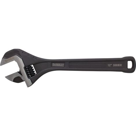 DeWALT Fully Metal Adjustable Wrench, 300 mm (11.8 inches), Model DWHT80269-0