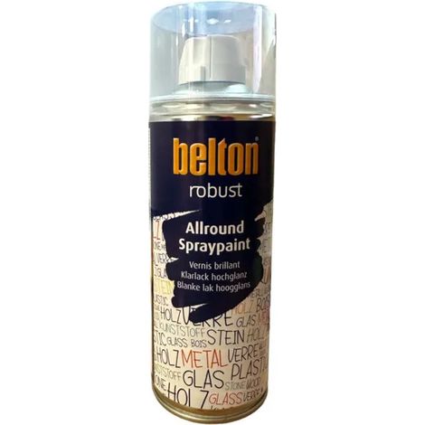 Vernice spray belton varnish asciugatura rapida resistente urti