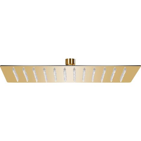 Maison Exclusive - Cabezal ducha efecto lluvia acero inox cuadrad (1/5)